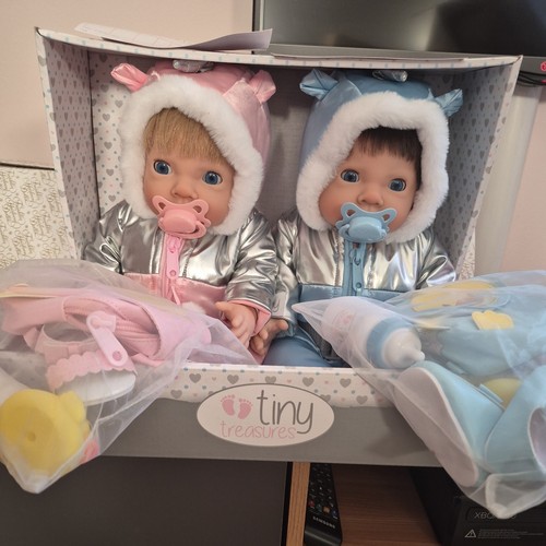 Tiny treasures twin baby dolls - tiny,