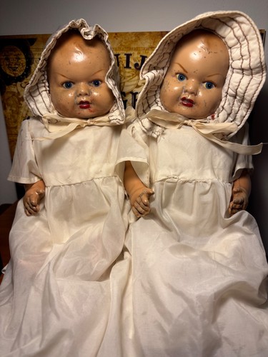 Haunted twin dolls - haunted,