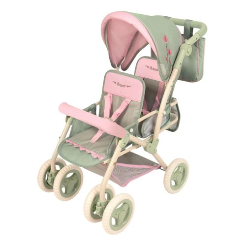 Botanic twin pram - dolls, up