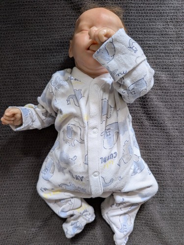 Bonnie brown reborn doll twin - reborn,