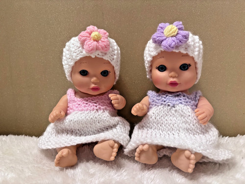 Twin baby dolls - dolls, (preloved)