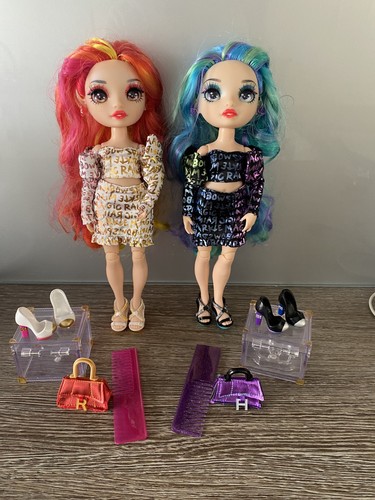 Rainbow high dolls twins - high,