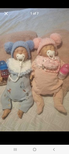 Reborn dolls twins excellent - twins,